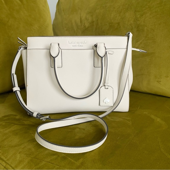 NWT Kate Spade New York Cameron Monotone Medium Satchel Bag Wkru6426z - Picture 3 of 15